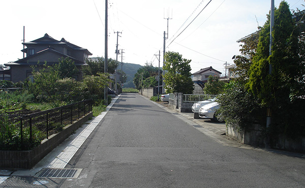 久助林葉山下線_施工前