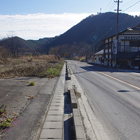 郡山市熱海町三丁目高玉線_施工前2